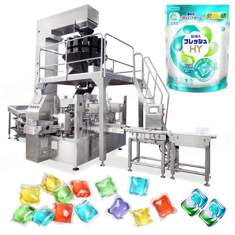 Capsule Pods rotary packaging machine