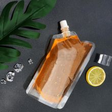 Transparent Spout Pouch For Juice Transparent Spout Pouch For Juice