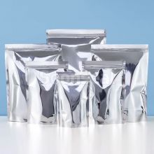 Aluminum Coating Stand Up Pouch With Zipper
