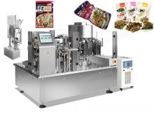 High Speed Full Automatic Vacuum Doypack Vacuum Packing Machine For Sauce Pickles 
