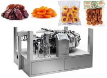 High Speed Automatic Vacuum Dried Fruit Rotary Packing Machine