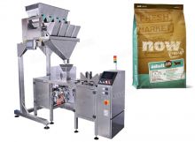 Automatic Single Station Pet Food Big Premade Pouch Packing Machine