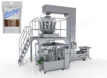 Automatic Coffee Bean Stand Up Pouch Granules Rotary Packing Machine