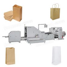 Fully Automatically Square Bottom Paper Bag Making Machine