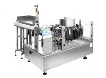 High Speed Automatic Vacuum Rotary Doypack Packing Machine