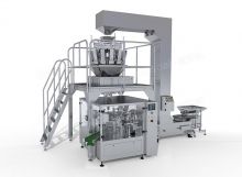 High Speed Automatic Rotary Premade Pouch Packing Machine With Multi Weigher