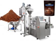 Automatic Rotary Pouch Packing Machine For Cocoa Powder