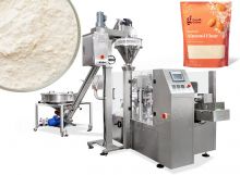 Automatic Rotary Pouch Packing Machine For Flour Powder