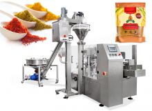Automatic Rotary Pouch Packing Machine For Spice Powder