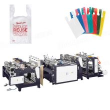 Fully Automatic High Speed Double Line Plastic Bag Production Machine