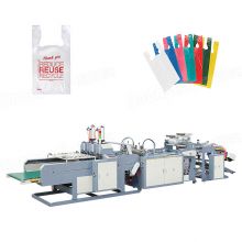High Speed Double Line Plastic Carry Bag Machine