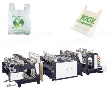 Fully Automatic High Speed Double Line Biodegradable Bag Machine