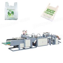 Automatic High Speed Single Line Bio Carry Bag Making Machine