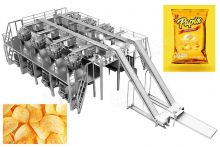 Auto Vertical Form Fill Seal Potato Chips Packing Line