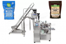Weighing Stand Up Pouch Nuts Doypack Packing Machine Peanut Cashew Melon Seeds Packing Machine