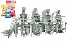 Automatic Popcorn Weighing And Packing Line