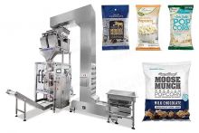 Automatic  Popcorn Packaging machine Chips Nuts  Multihead Weigher Filling Vertical Packaging machine