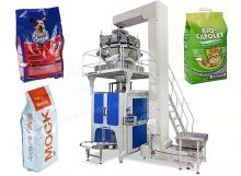 Automatic 5-15kg Pet Food Multihead Weigher Packing Machine
