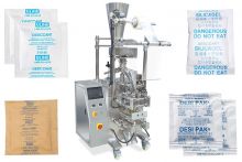 Low Cost Automatic Silica Gel 4 Side Sealing Sachet Packaging Machine Low Cost Automatic Silica Gel 4 Side Sealing Sachet Packaging Machine