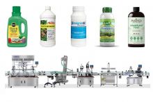 Automatic Fertilizer/ Vermicompost Bottle Filling Capping Sealing Labeling Machine