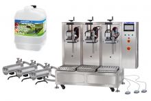  Big Vat Quantitative Liquid Filling Machine For Organic Fertilizer