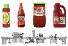 Tomato Ketchup Paste Filling Production Line Labeling and Sealing Machine
