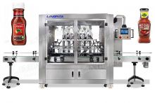 Semi Automatic Liquid Tomato Paste Ketchup Juice Honey Sachet Bag Packing Machine