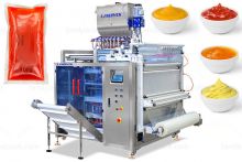 High Production Multi Track Ketchup Sauce Filling Packing Machine