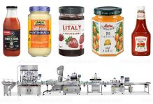 Automatic Liquid Filling Capping And Labeling Line For Sauce/ Hot Sauce/ Tomato Sauce