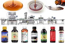 Fully Automatic Syrup Filling Capping Labeling Line Machine