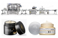 6 Heads Automatic Paste Filling Machine Line For Cream Shampoo Cosmetic