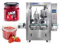 Automatic Jam/ Hot Sauce/ Ketchup Sauce Filling Machine With Rotor Pump