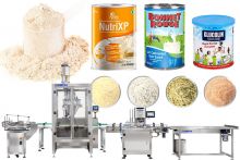 High Speed Can Milk Powder Filling Machine Lines
