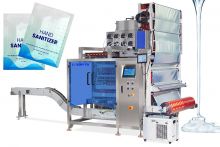 High Speed 8 Lanes Hand Sanitizer Sachet Counting Packaging Machine 