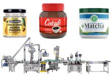 High Speed Automatic Powder Filling Line With Capping Machine