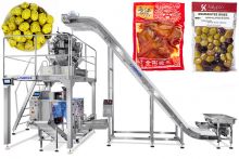 Multihead Weigher Pickle Kimchi Vacuum Packing Machine
