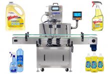 High Precision Detergent Bottle Filling Machine With Gear Pump