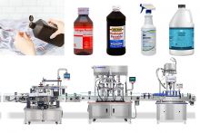 Automatic Liquid Detergent Bottle Filling Capping Machine