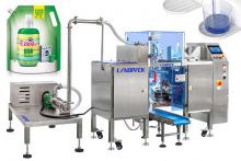 Automatic Mini Doypack Form Fill Seal Packing Machine For Laundry Detergent