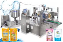 Automatic Liquid Detergent Rotary Pouch Packing Machine