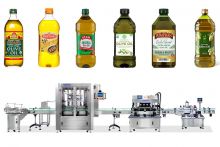Full Automatic Olive Oil Bottle Filling Capping And Labeling Line