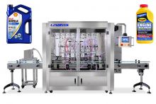Automatic Engine Oil Bottle Filling Machine With Piston