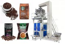 Automatic 5-15kg Big Pouch Coffee Beans Vertical Weighing Packaging Machine