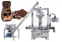 Automatic Coffee Powder Bottles Cans Weighing And Filling Machine