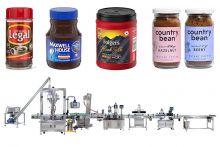 Automatic Coffee Powder Filling Machine With Capping Sealing And Labeling Line
