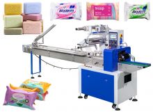 Fully Automatic Soap Flow Wrapping Pillow Bag Packing Machine