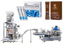 Multi-Lane Automatic Stick Pack Granule Packaging Machine Boxing Line