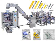 Full Automatic Bolt Screw Hardware Vertical Form Filling Sealing Machine