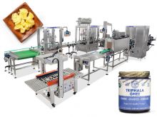 High Precision 4 Heads Piston Pump Ghee Oil Filling Production Line
