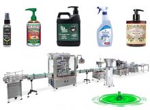 Automatic Chemical Filling Capping Labeling Line With Weight Detector